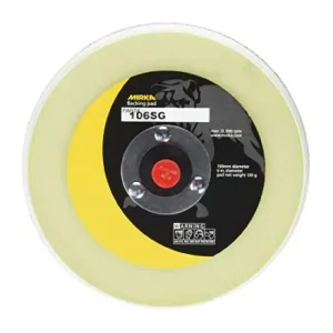 Mirka 6" Solid Soft Grip Backup Pad, 106SG